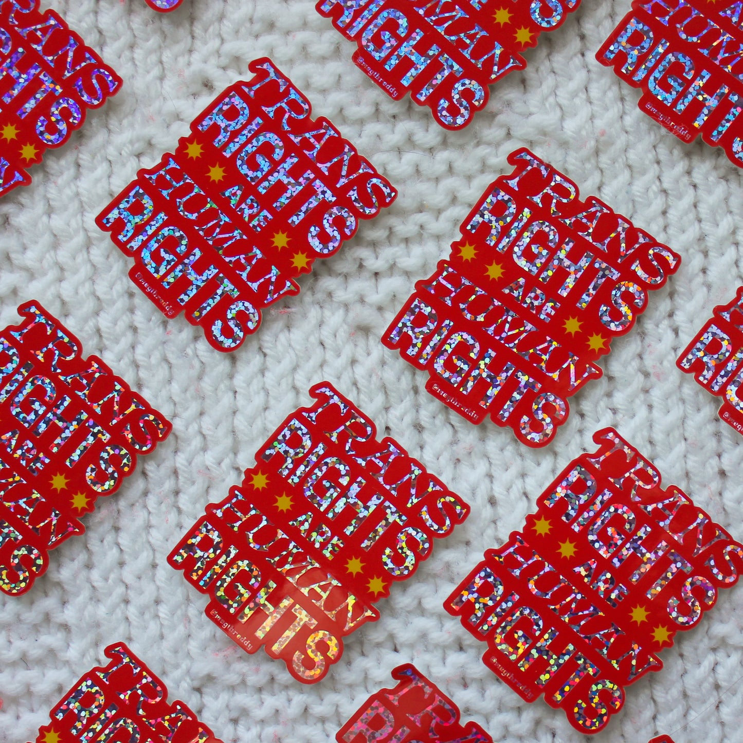 Trans Rights Are Human Rights Sticker