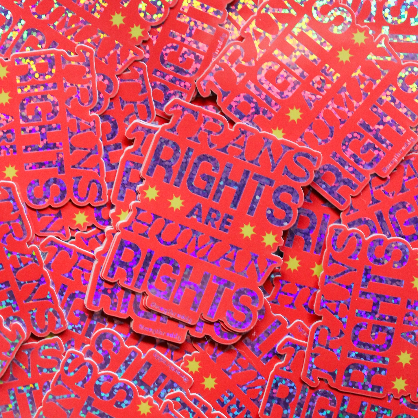 Trans Rights Are Human Rights Sticker