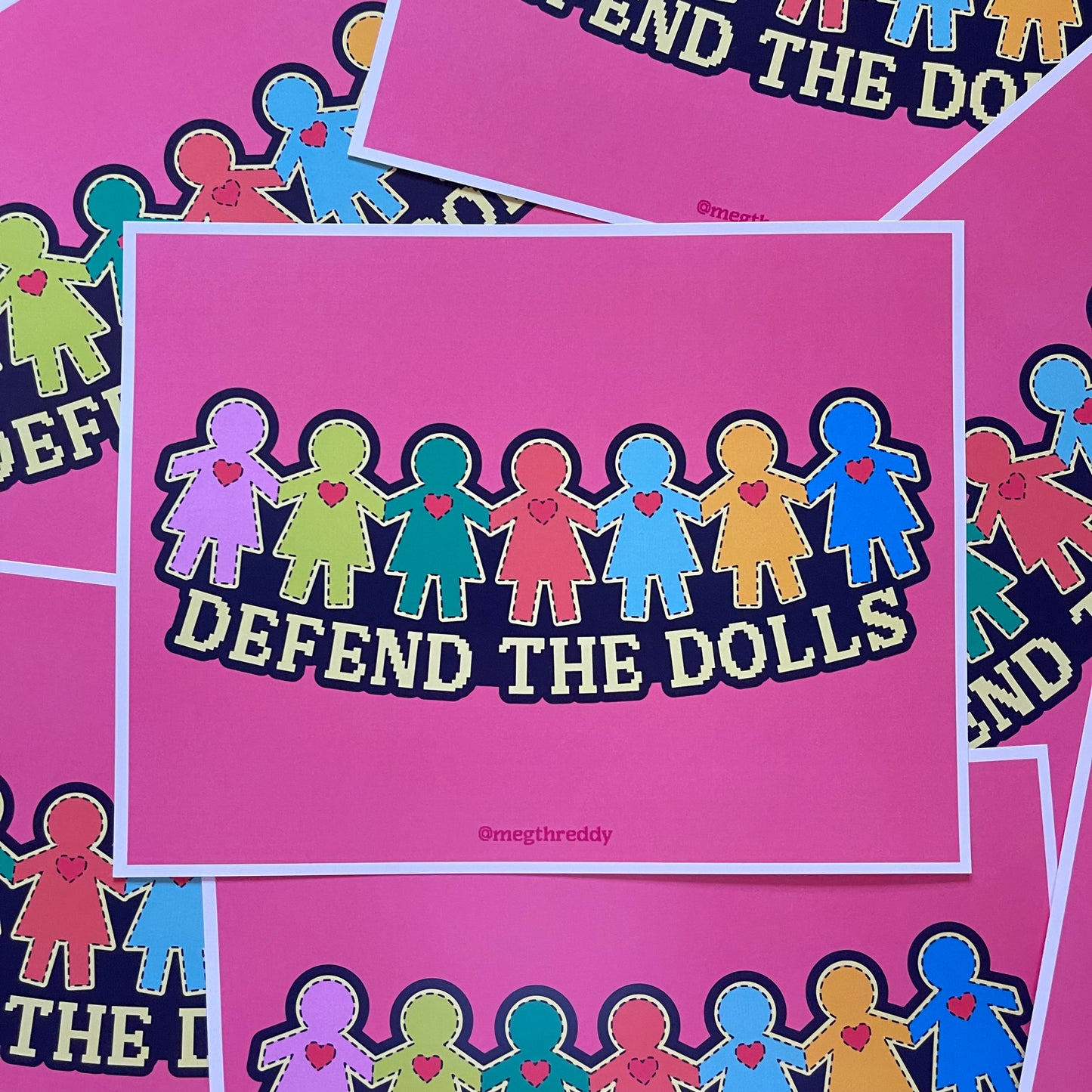 Defend the Dolls Print