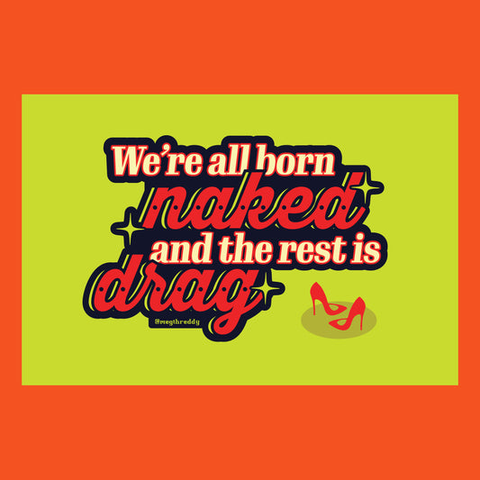 Rest is Drag! Postcard