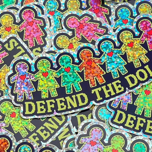 Defend the Dolls Sticker