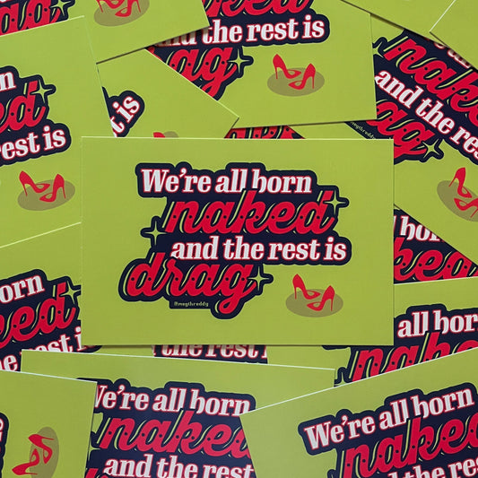 Rest is Drag! Postcard