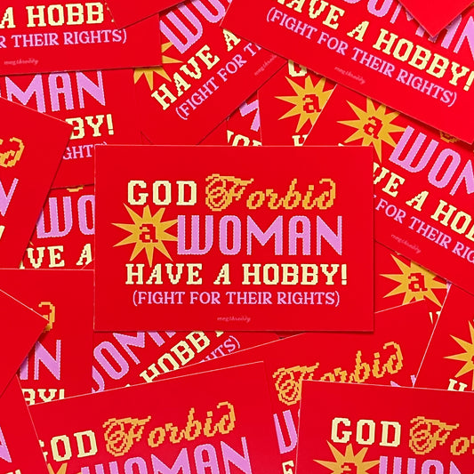 God Forbid! Postcard